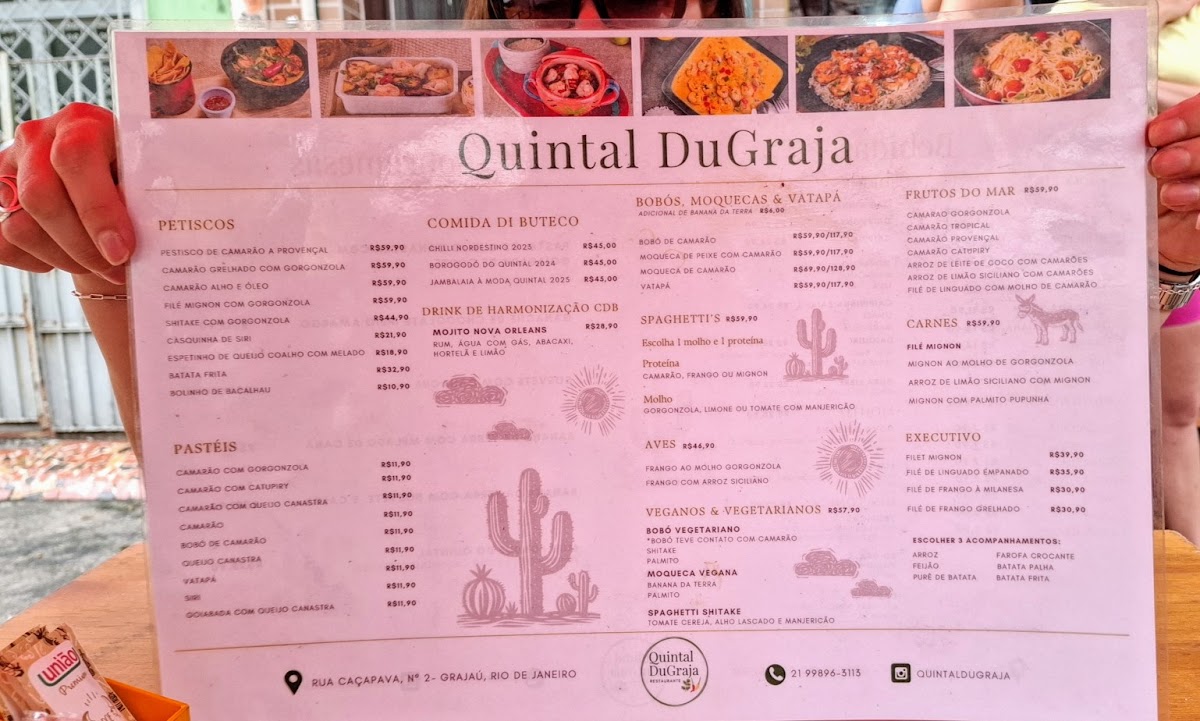 Restaurante Quintal DuGraja - Grajaú Photo Menu 1