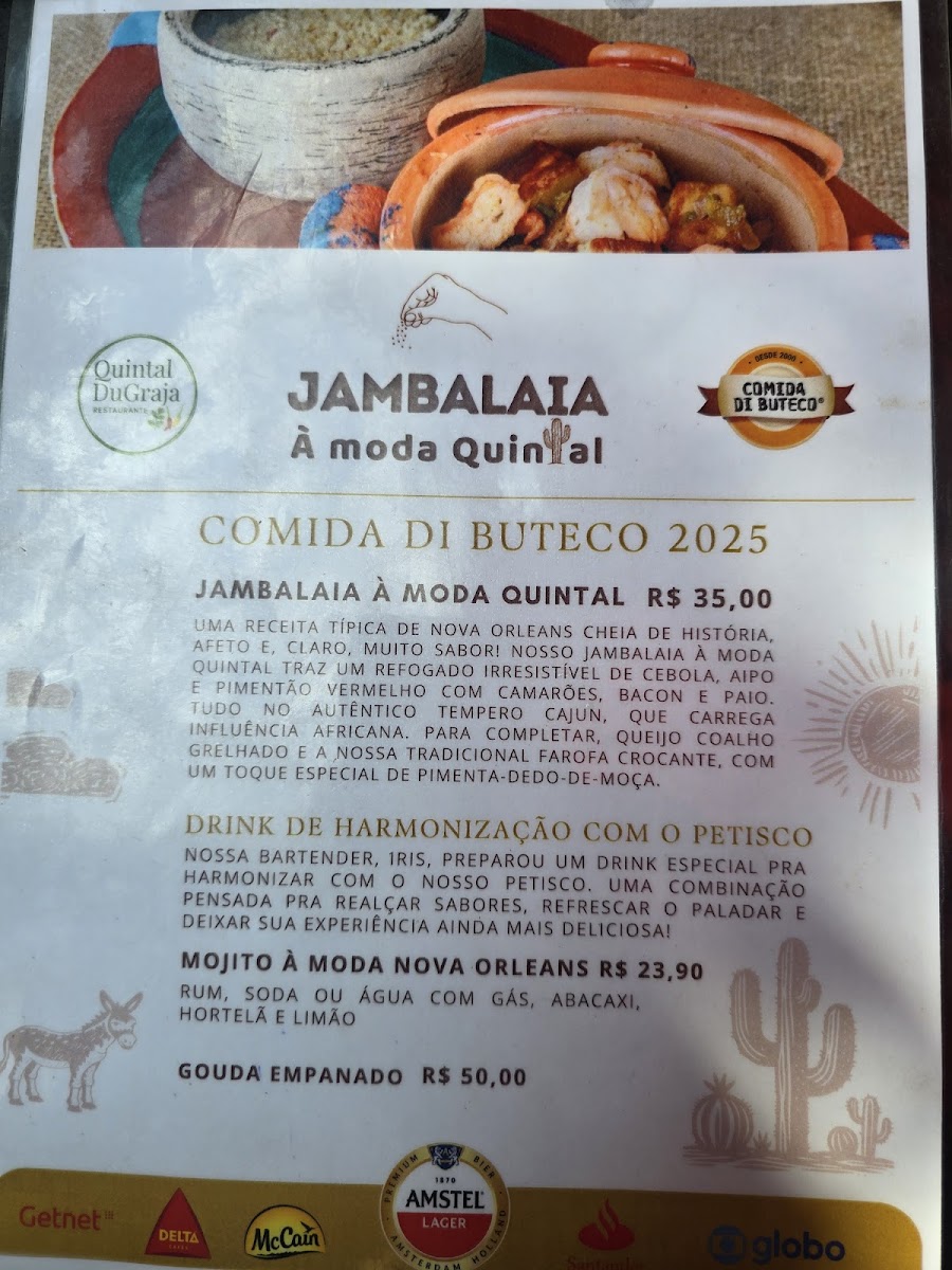 Restaurante Quintal DuGraja - Grajaú Photo Menu 3