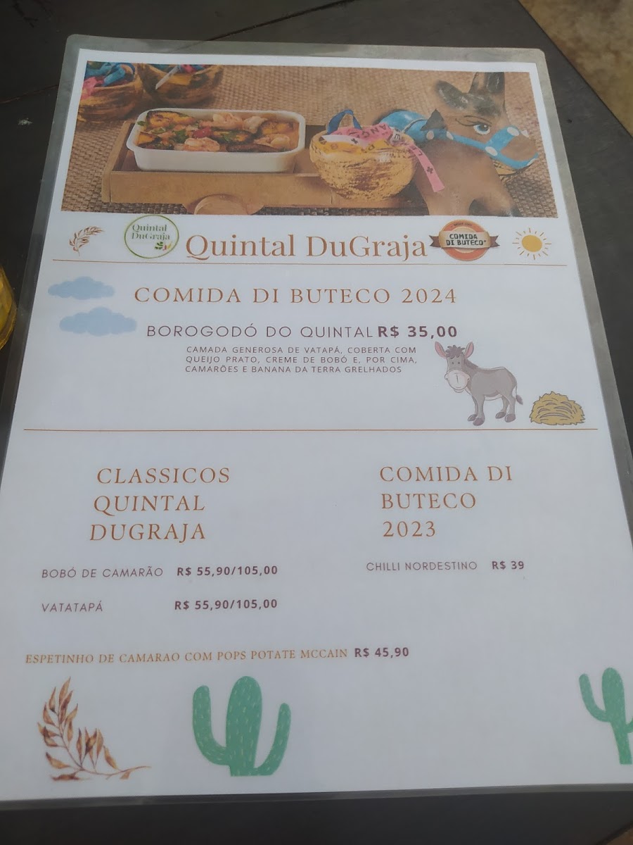 Restaurante Quintal DuGraja - Grajaú Photo Menu 7