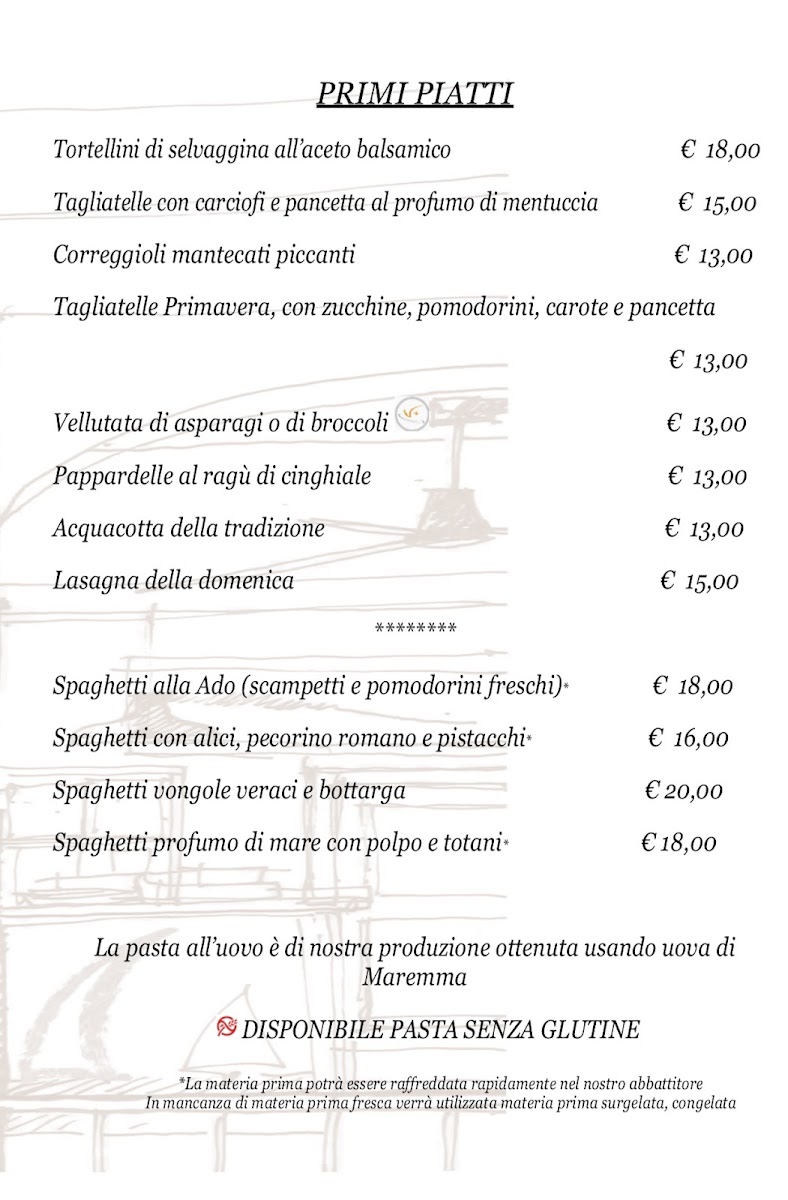 Il Frantoio - Ristorante Bar Libreria Photo Menu 2