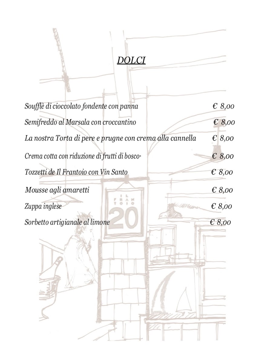 Il Frantoio - Ristorante Bar Libreria Photo Menu 7