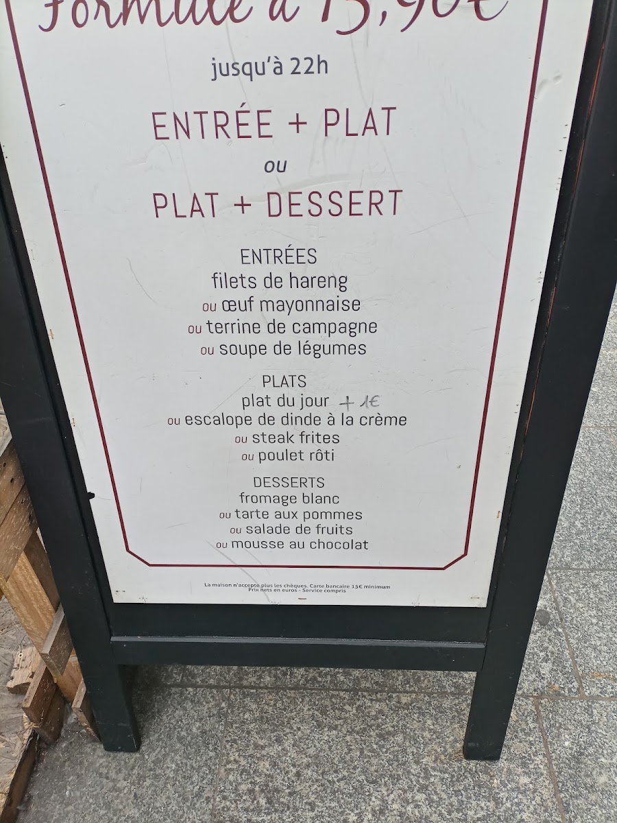 La Maison Blanche Photo Menu 7