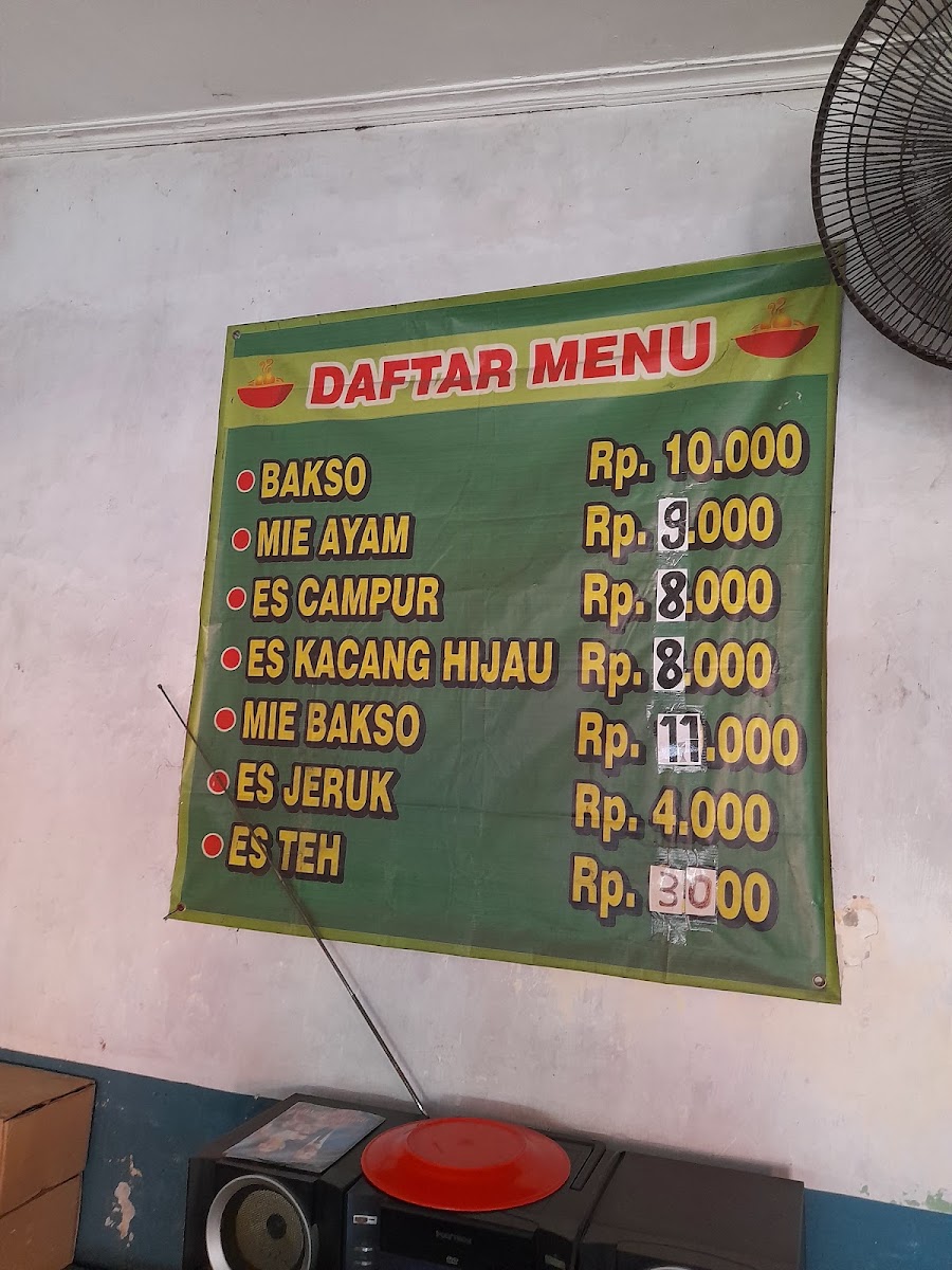 Bakso Mitra Photo Menu 1