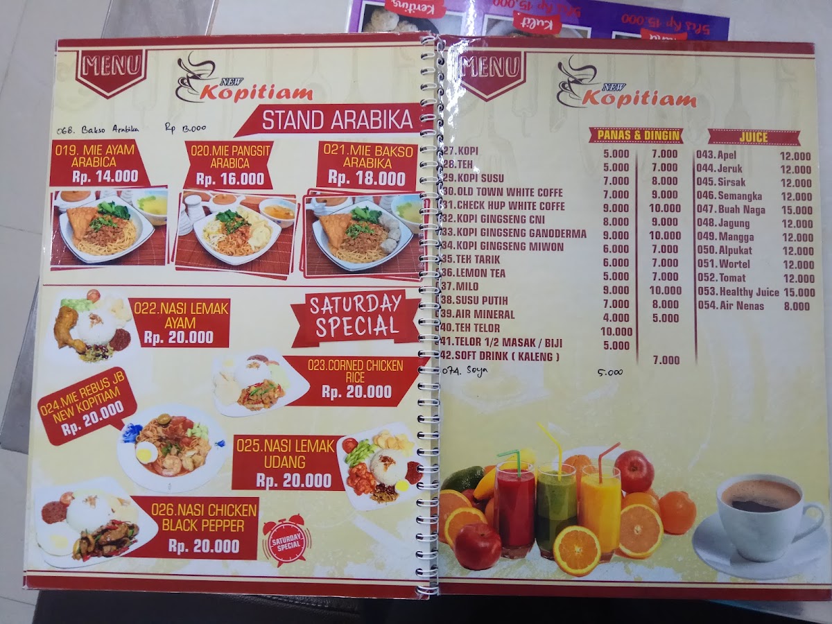 New Kopitiam Photo Menu 3