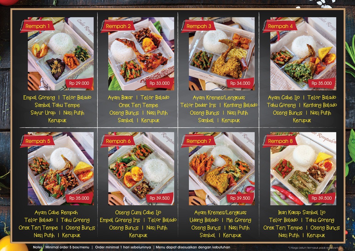 Cabe Rempah Bendungan Hilir Photo Menu 4