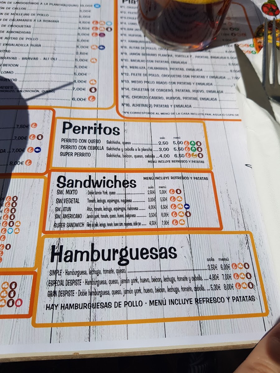 Despiste Photo Menu 2