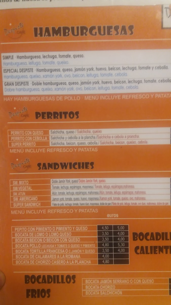 Despiste Photo Menu 4