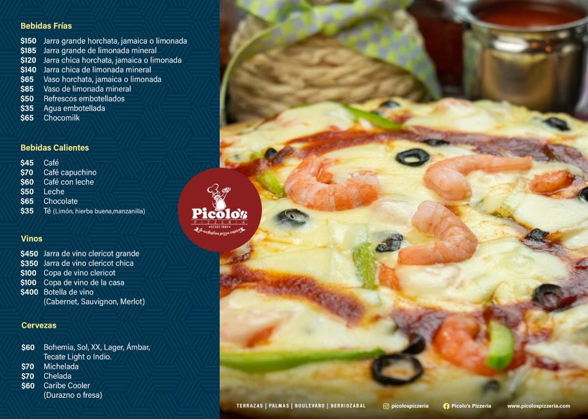 Picolo's Pizzería Terrazas Photo Menu 2