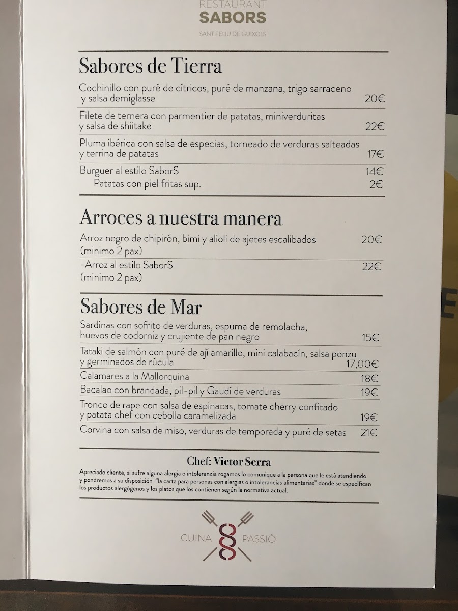 Restaurant Sabors Photo Menu 4
