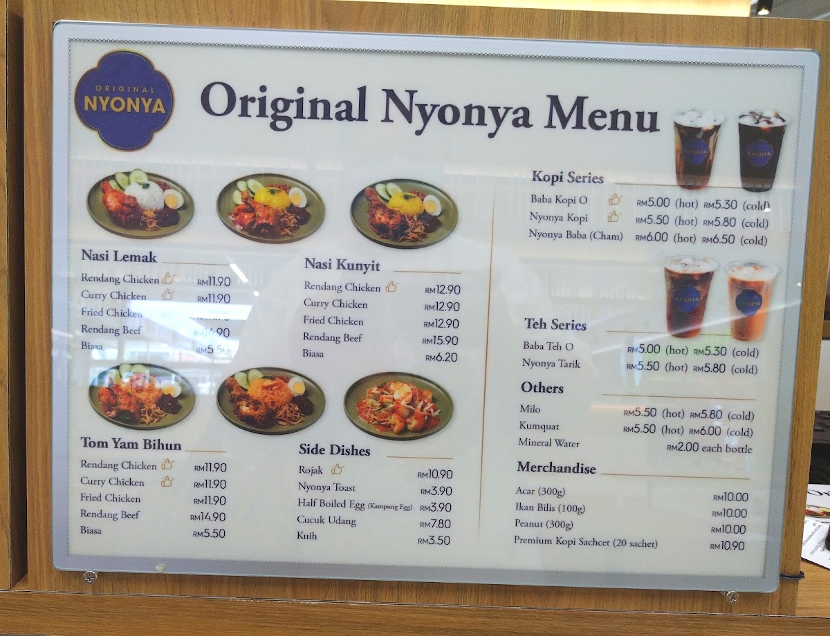 Original Nyonya (Kiara Bay) Photo Menu 4