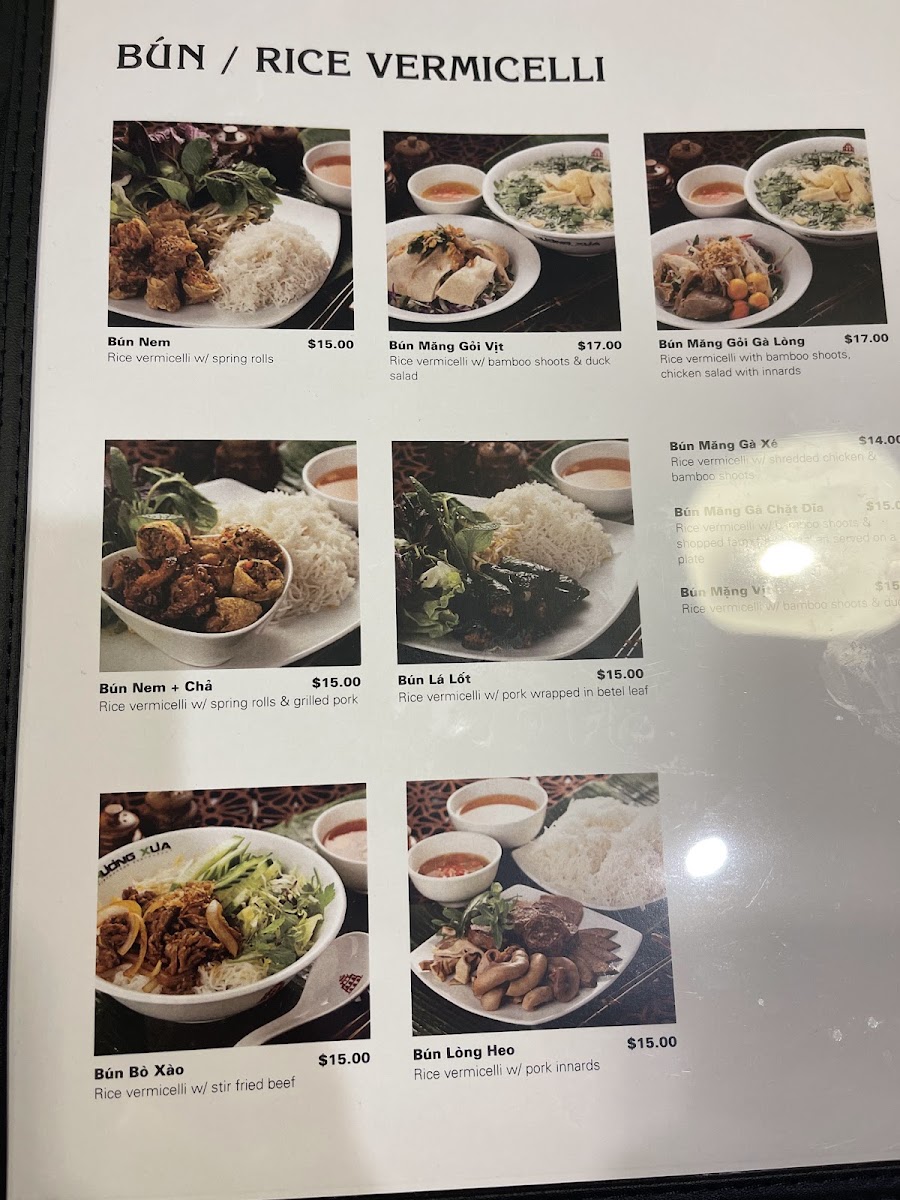 Huong Xua Canley Heights Photo Menu 5