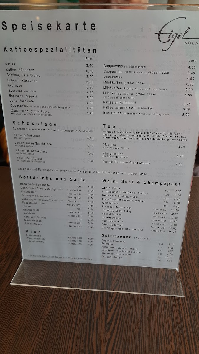 Café Konditorei Eigel Photo Menu 10