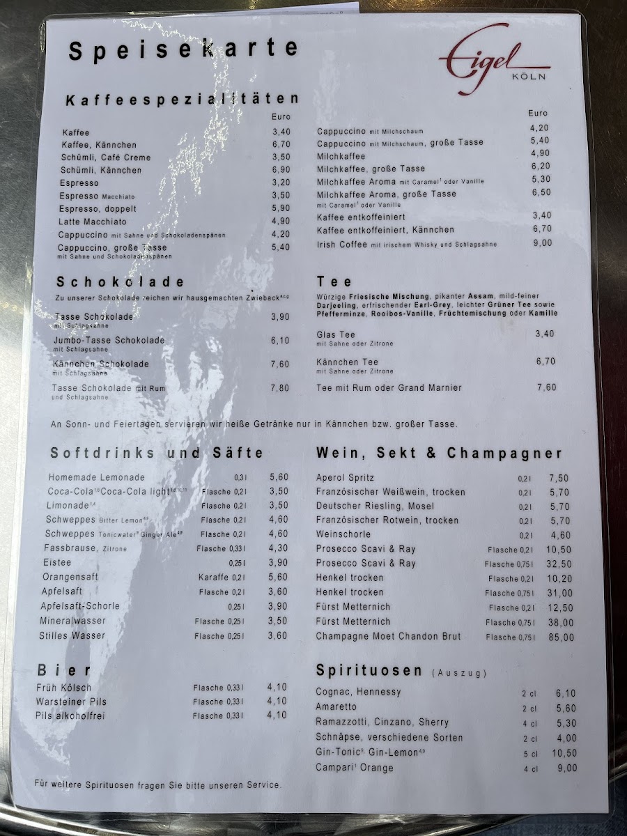 Café Konditorei Eigel Photo Menu 6
