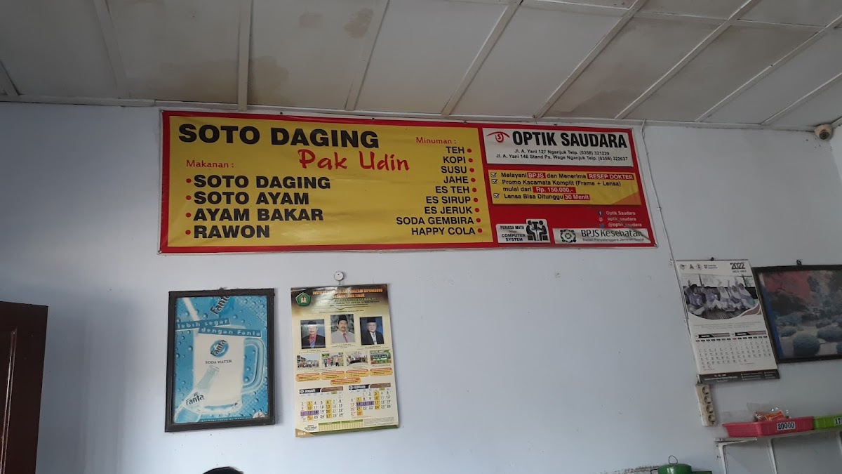 Soto Daging Pak Udin Photo Menu 1
