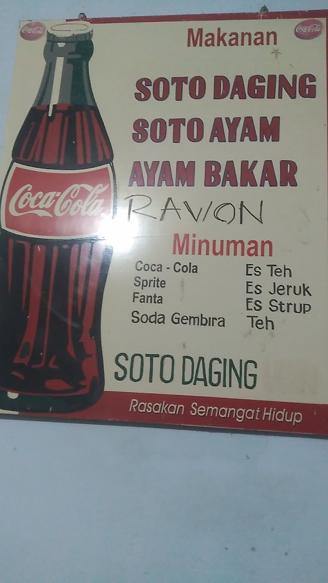Soto Daging Pak Udin Photo Menu 4