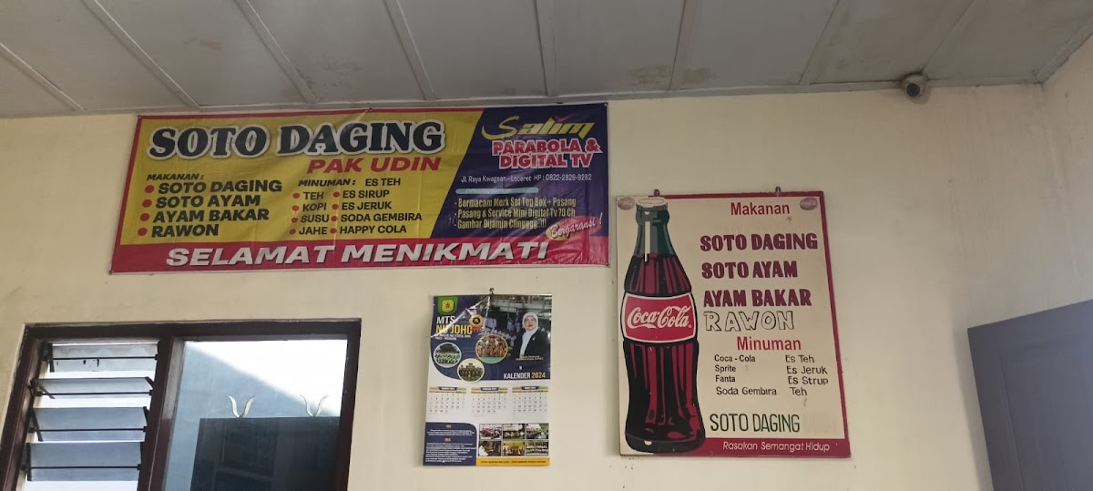 Soto Daging Pak Udin Photo Menu 5