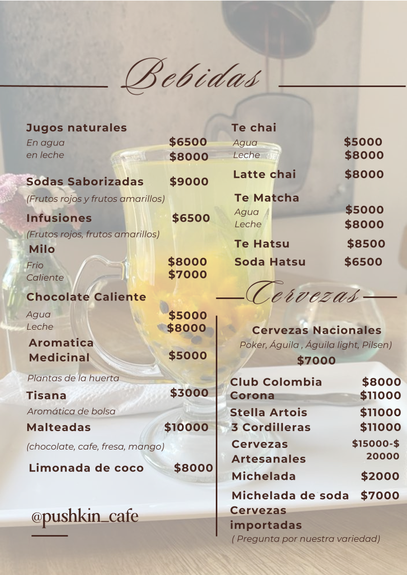 Pushkin Café Photo Menu 1