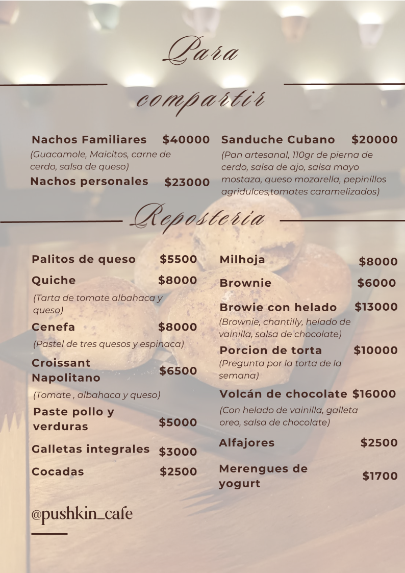 Pushkin Café Photo Menu 2