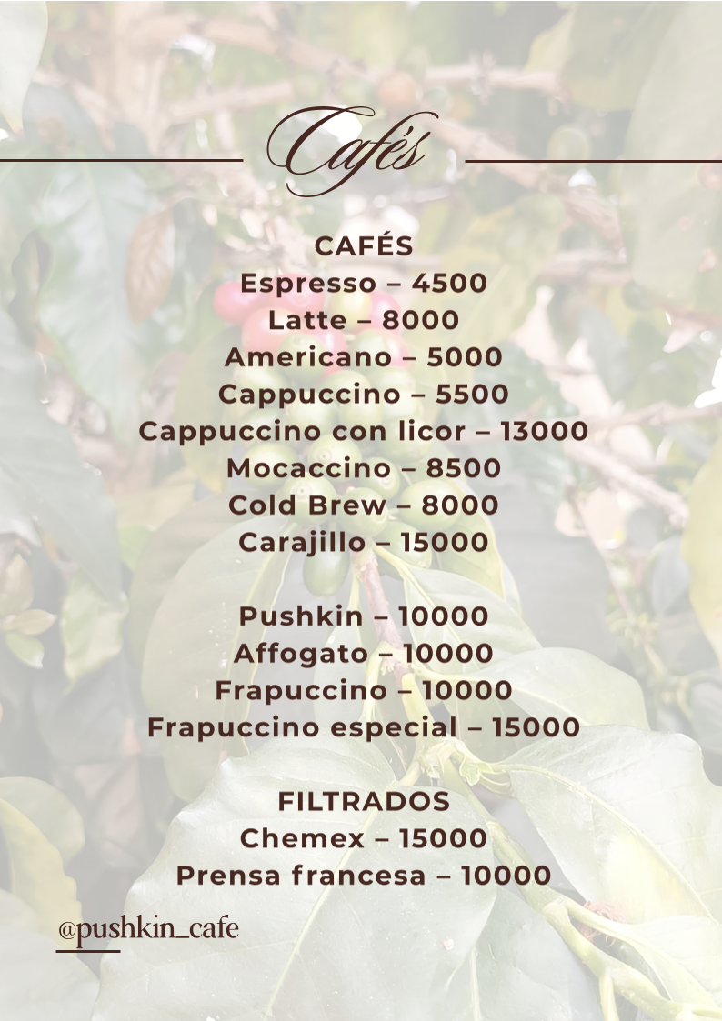 Pushkin Café Photo Menu 5