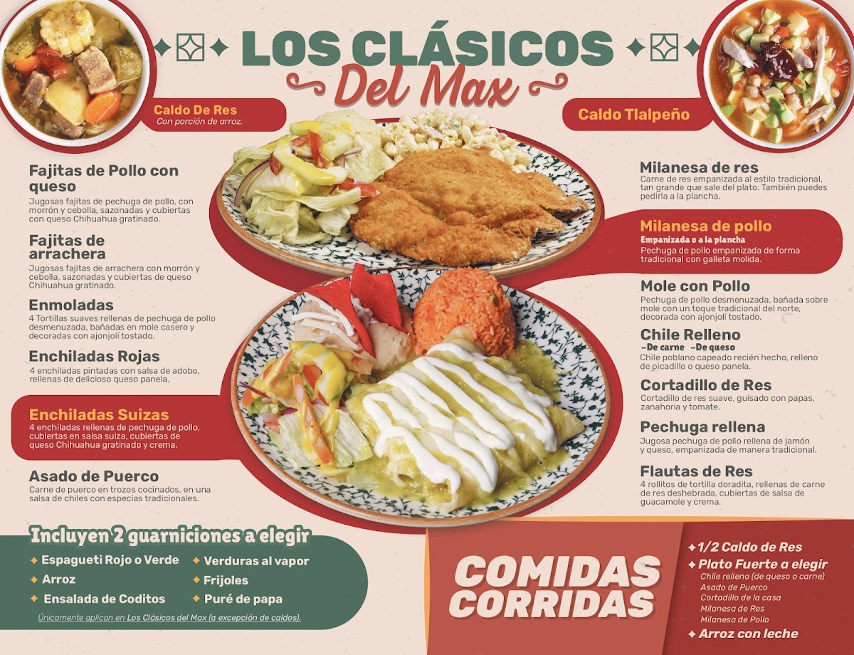 El Lugar de Max Photo Menu 1