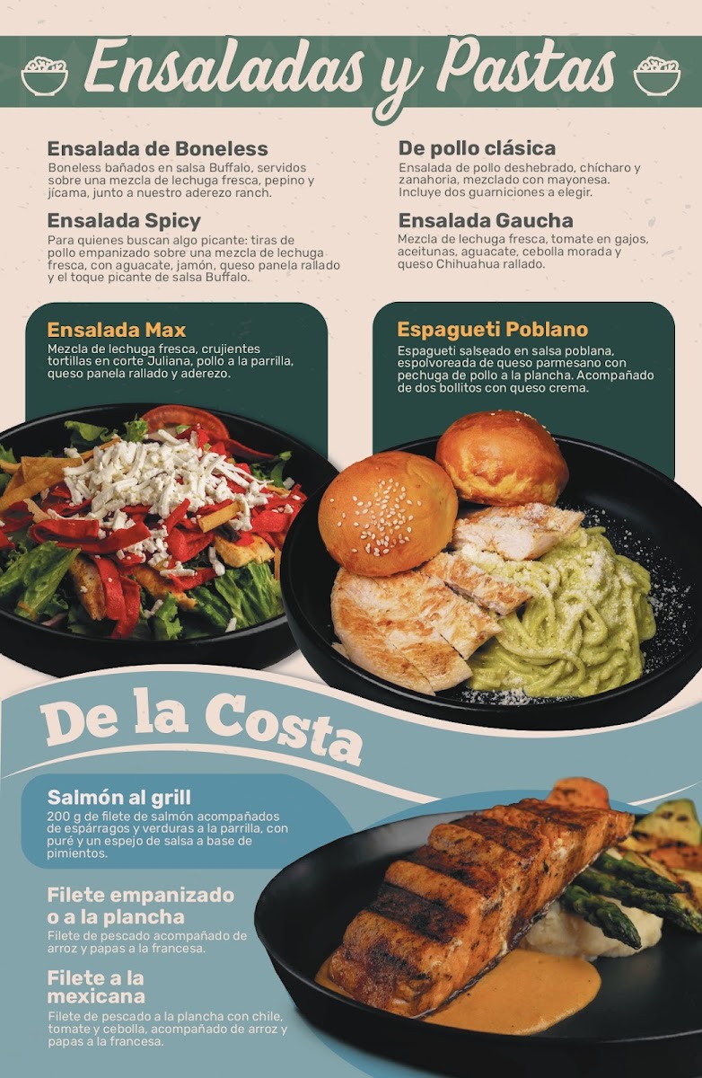 El Lugar de Max Photo Menu 4