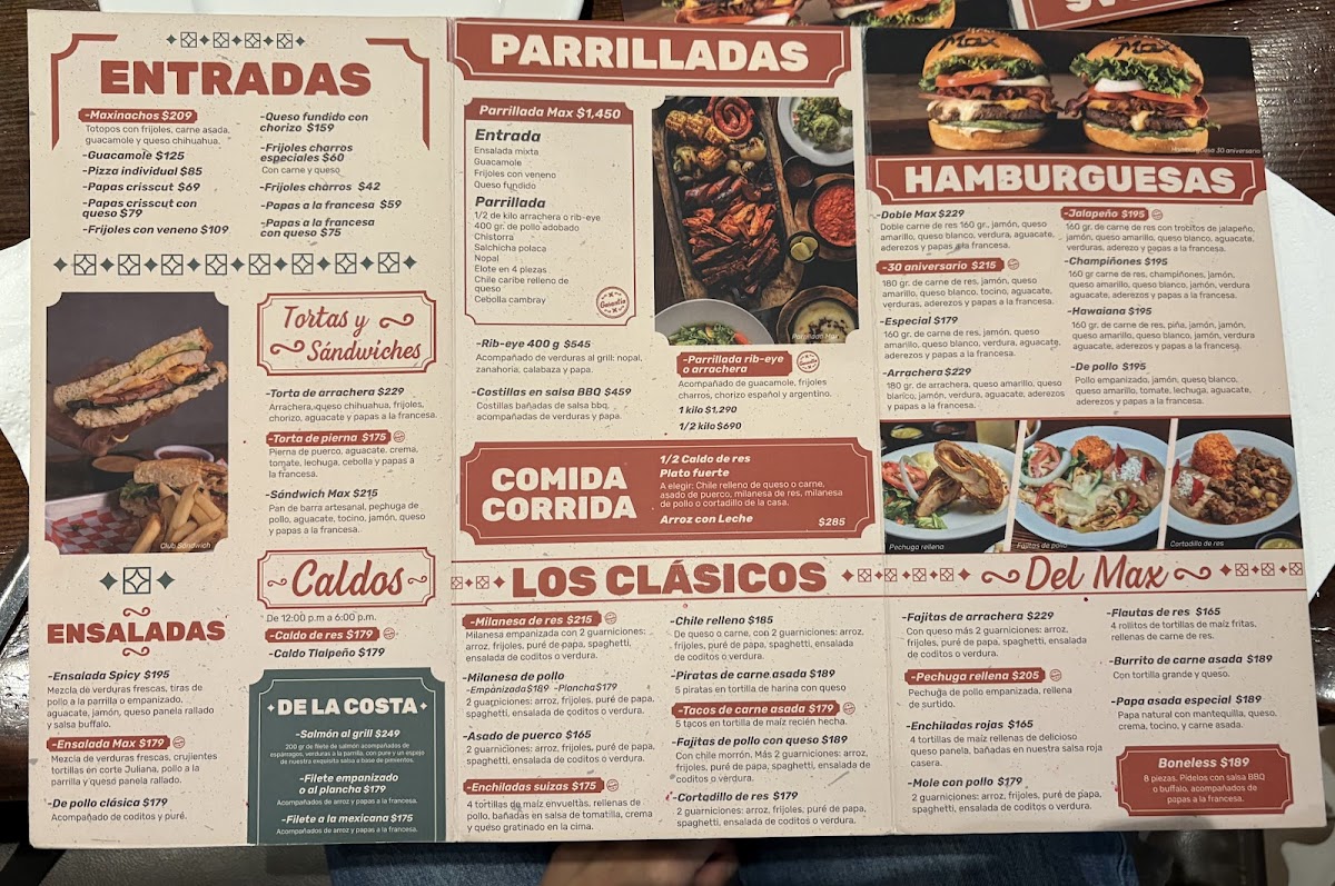El Lugar de Max Photo Menu 9