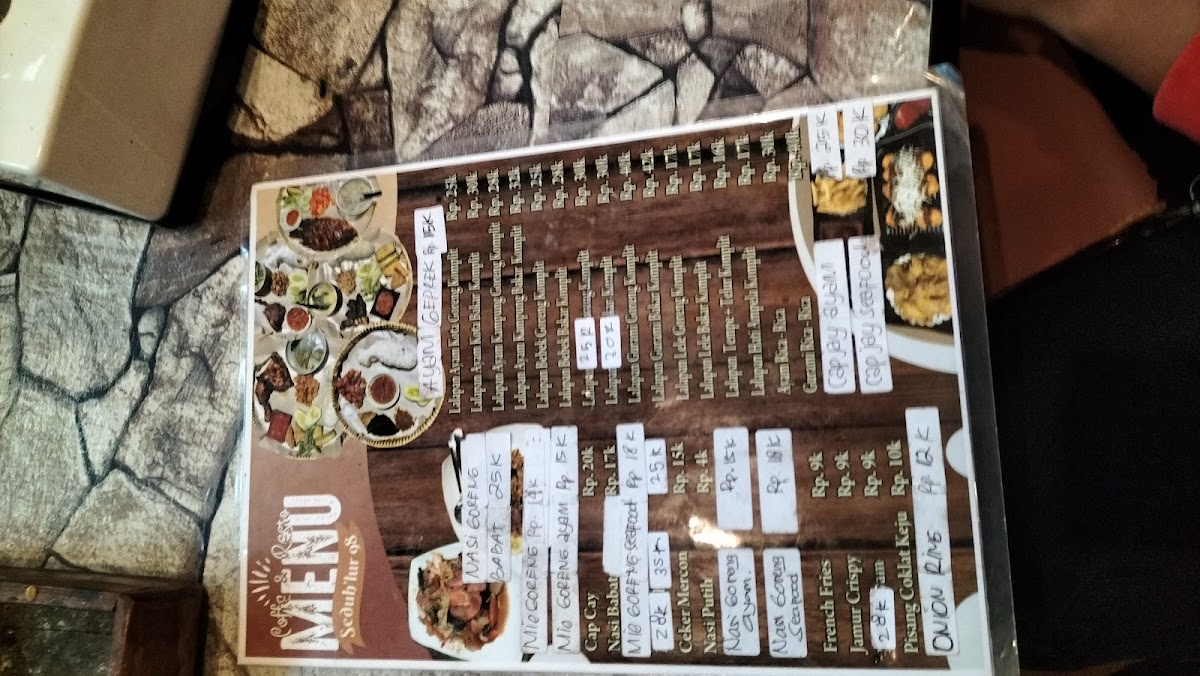 CAFE SEDUH’LUR 98 Photo Menu 2