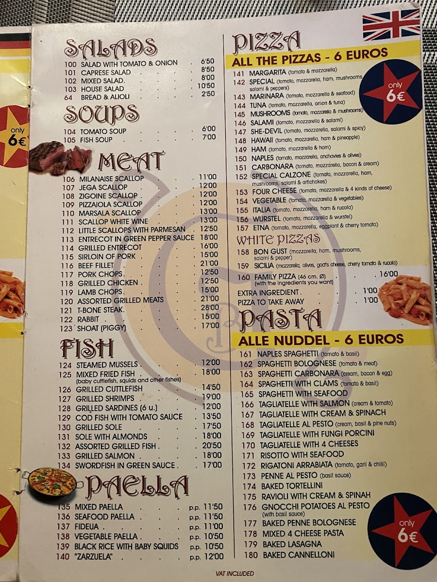 Bon Gust Photo Menu 2