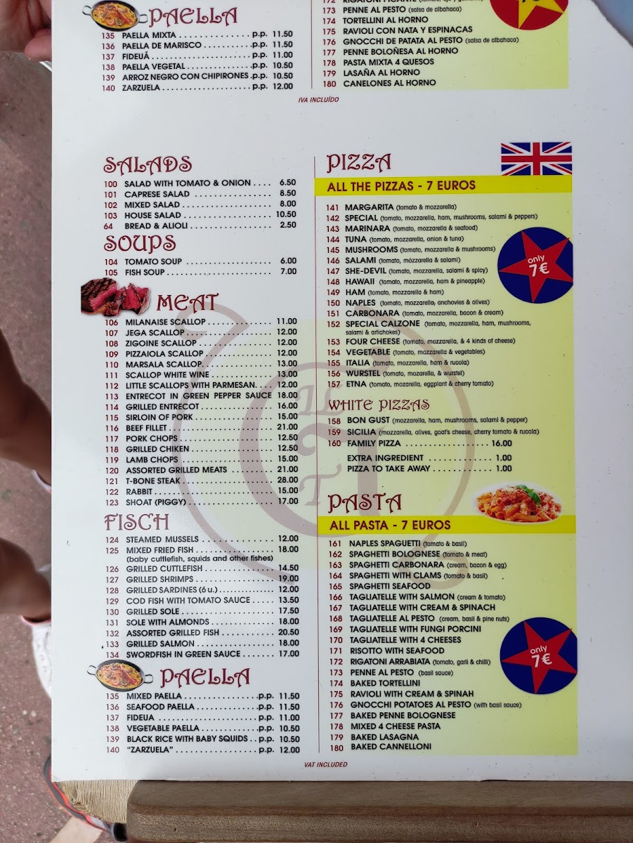 Bon Gust Photo Menu 3