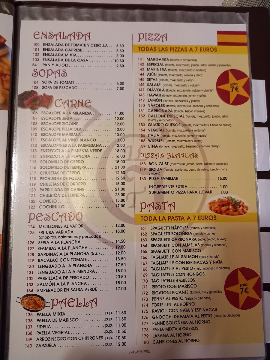 Bon Gust Photo Menu 5