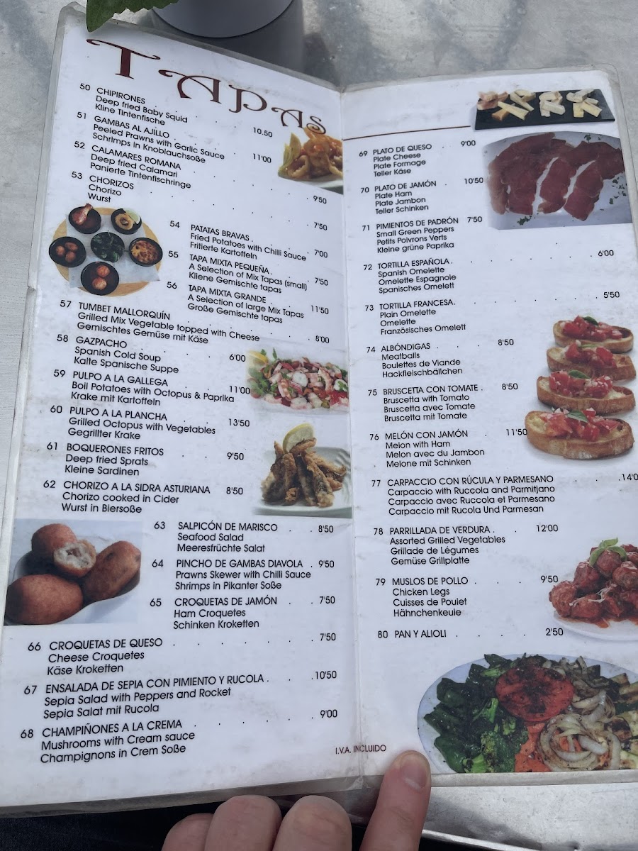 Bon Gust Photo Menu 8