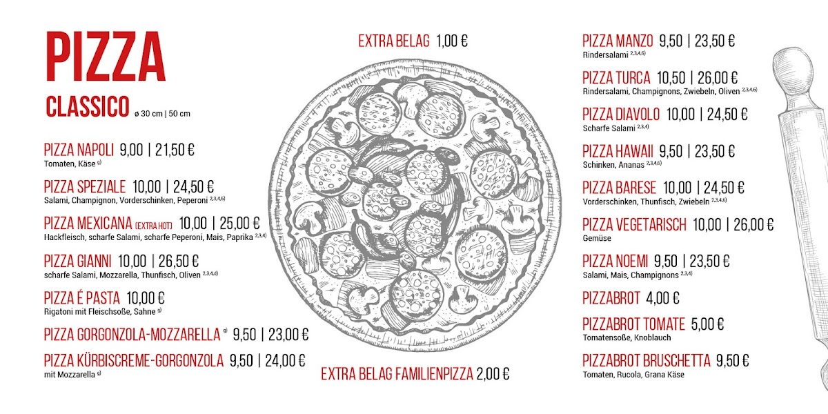 da Gianni - Pizza, Pasta & Insalata Photo Menu 1