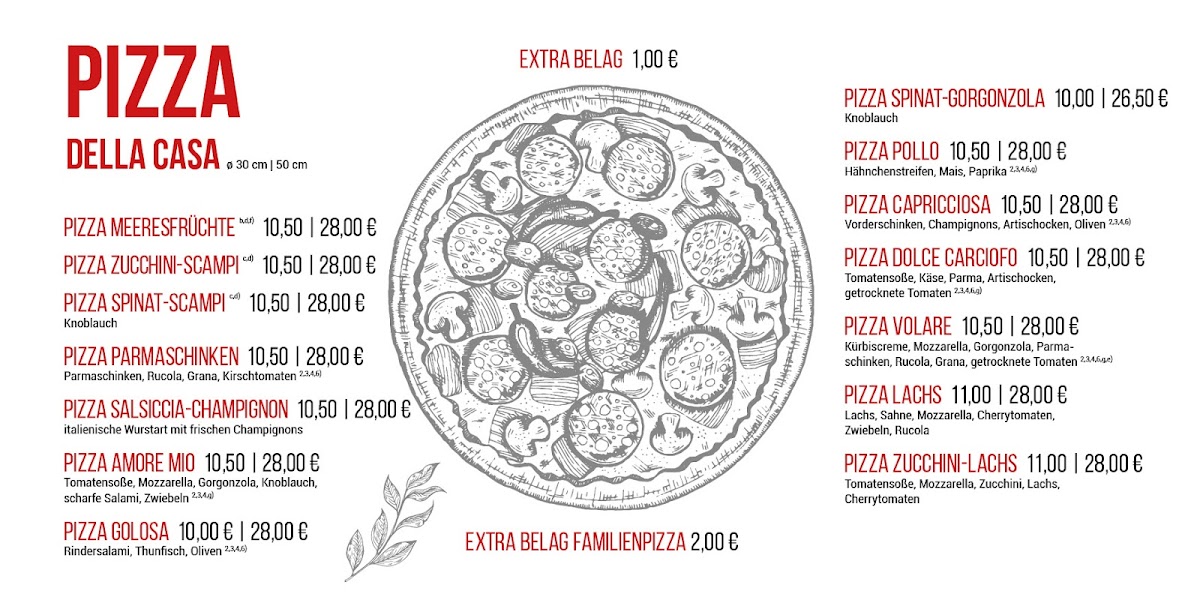 da Gianni - Pizza, Pasta & Insalata Photo Menu 2
