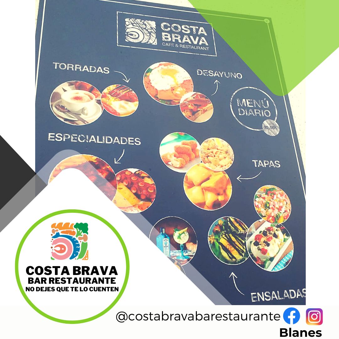 Costa Brava Bar Restaurante Photo Menu 3