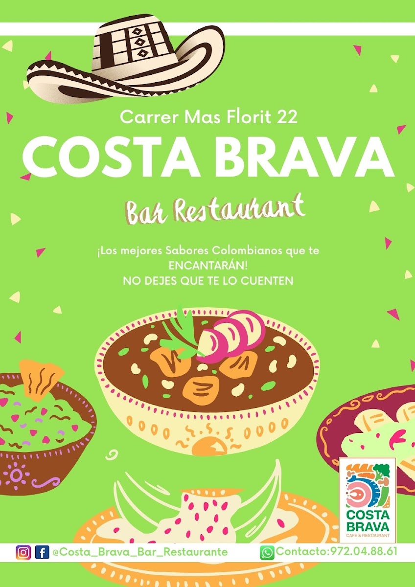 Costa Brava Bar Restaurante Photo Menu 4
