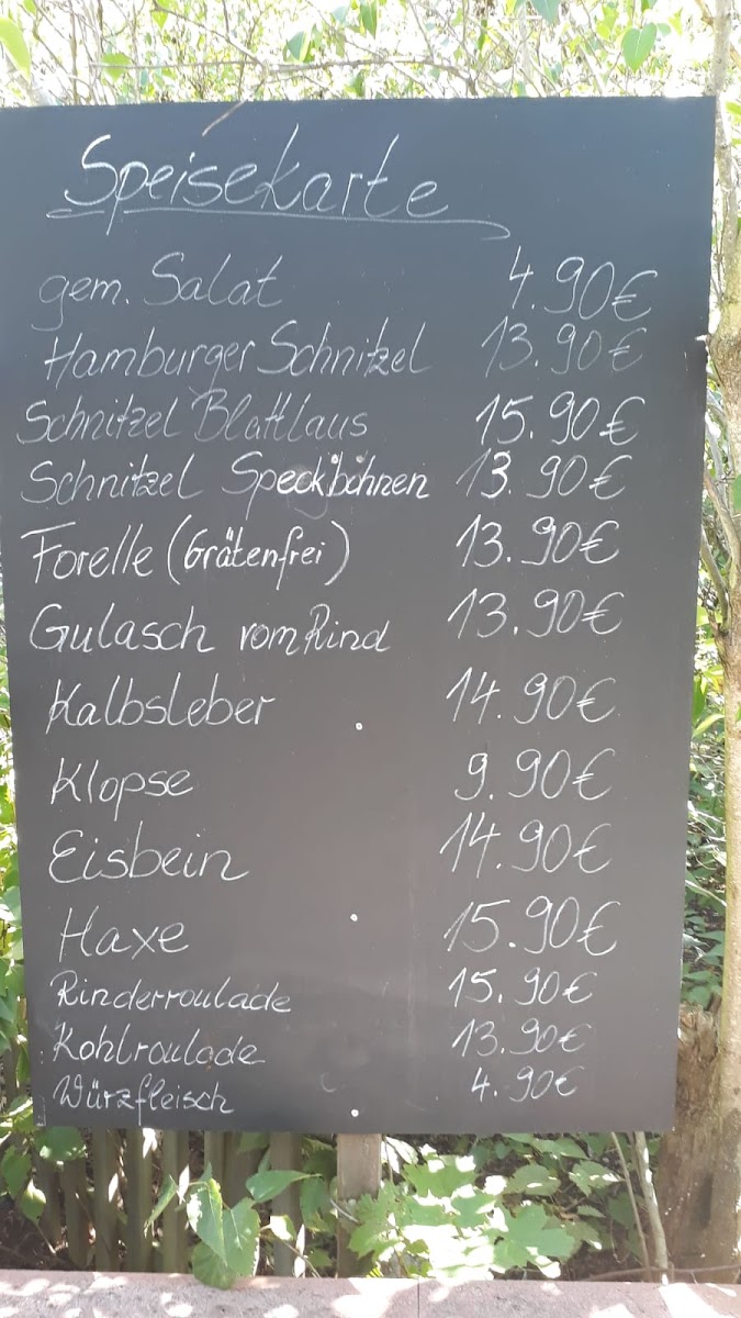 Blattlaus Adlershof Garten Restaurant Photo Menu 1