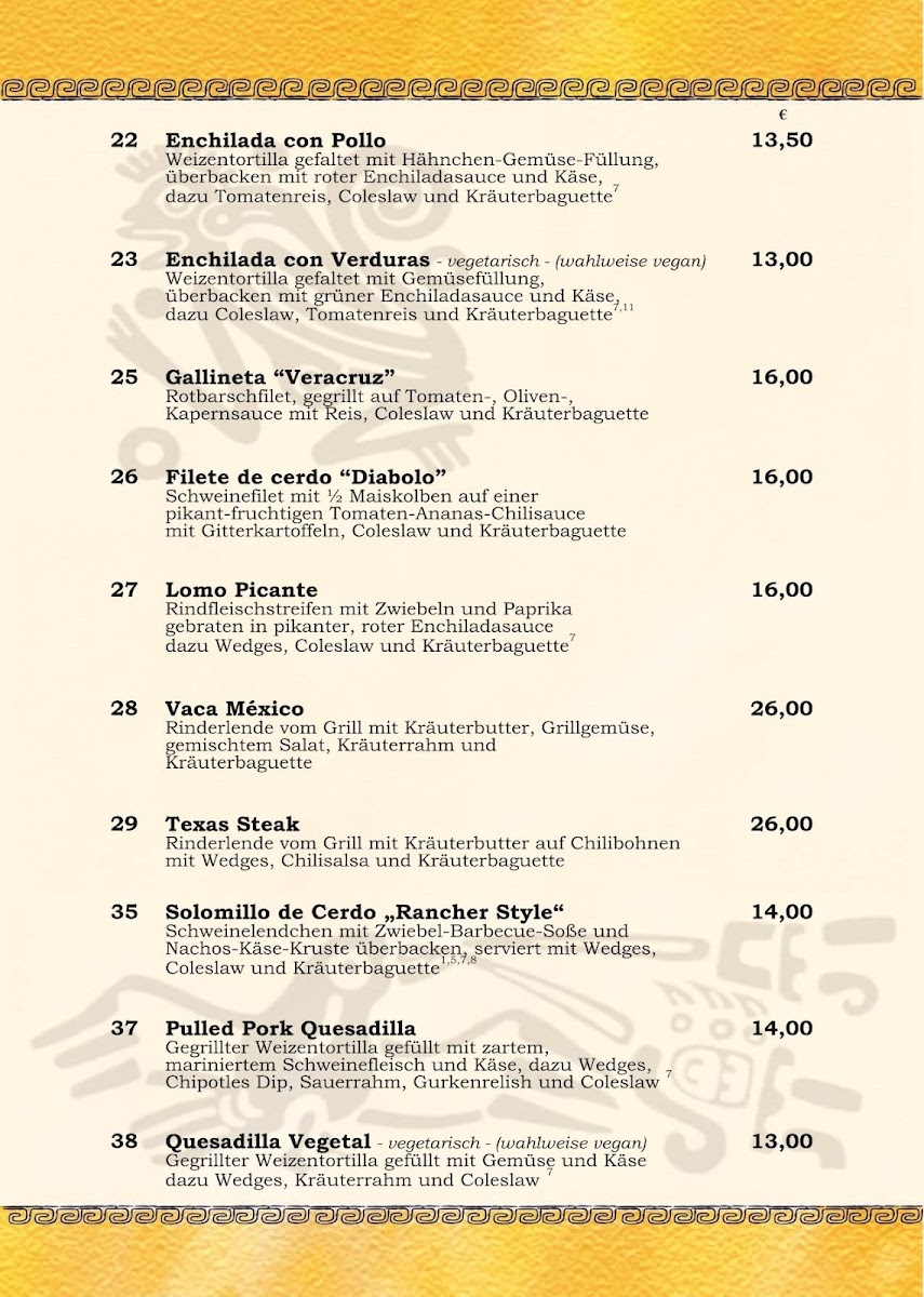 La Boveda Mexikaner Photo Menu 3