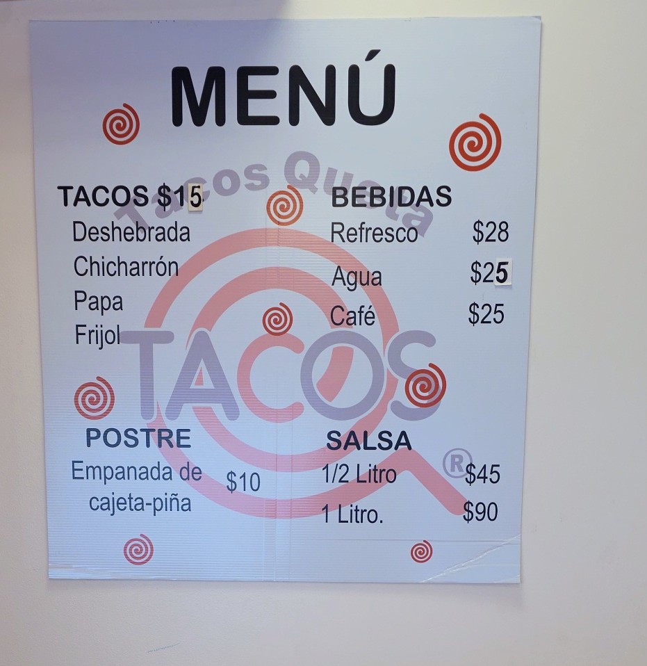 Tacos Queta Photo Menu 1