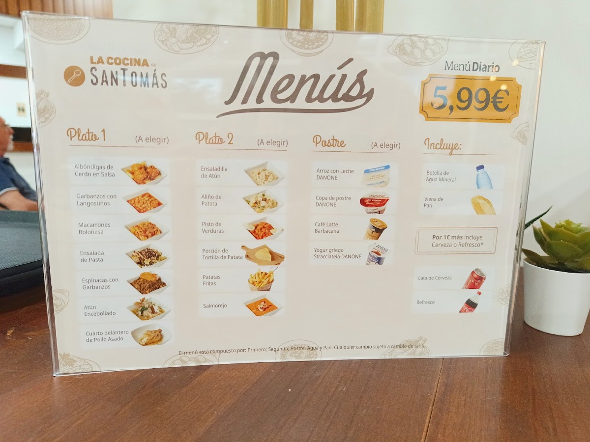 Cafetería SanTomás Photo Menu 1