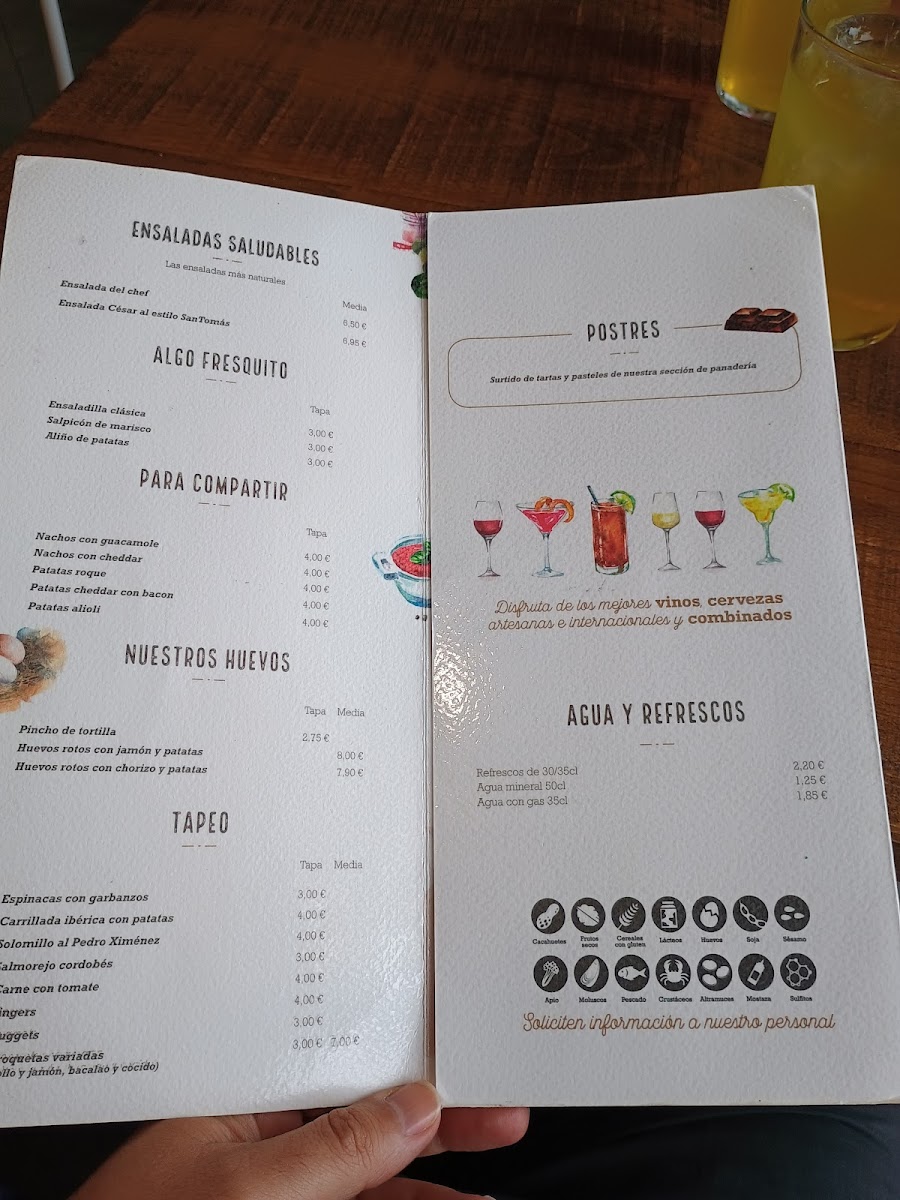 Cafetería SanTomás Photo Menu 2