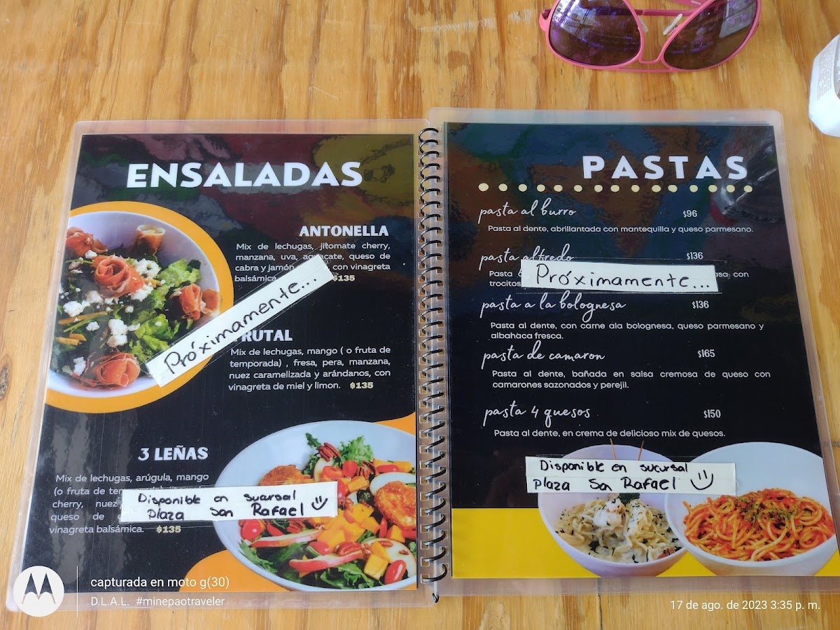 3 leñas pizzeria bosque sereno Photo Menu 10