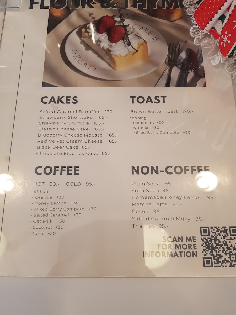 Mistletoe flour & thyme cafe Photo Menu 3
