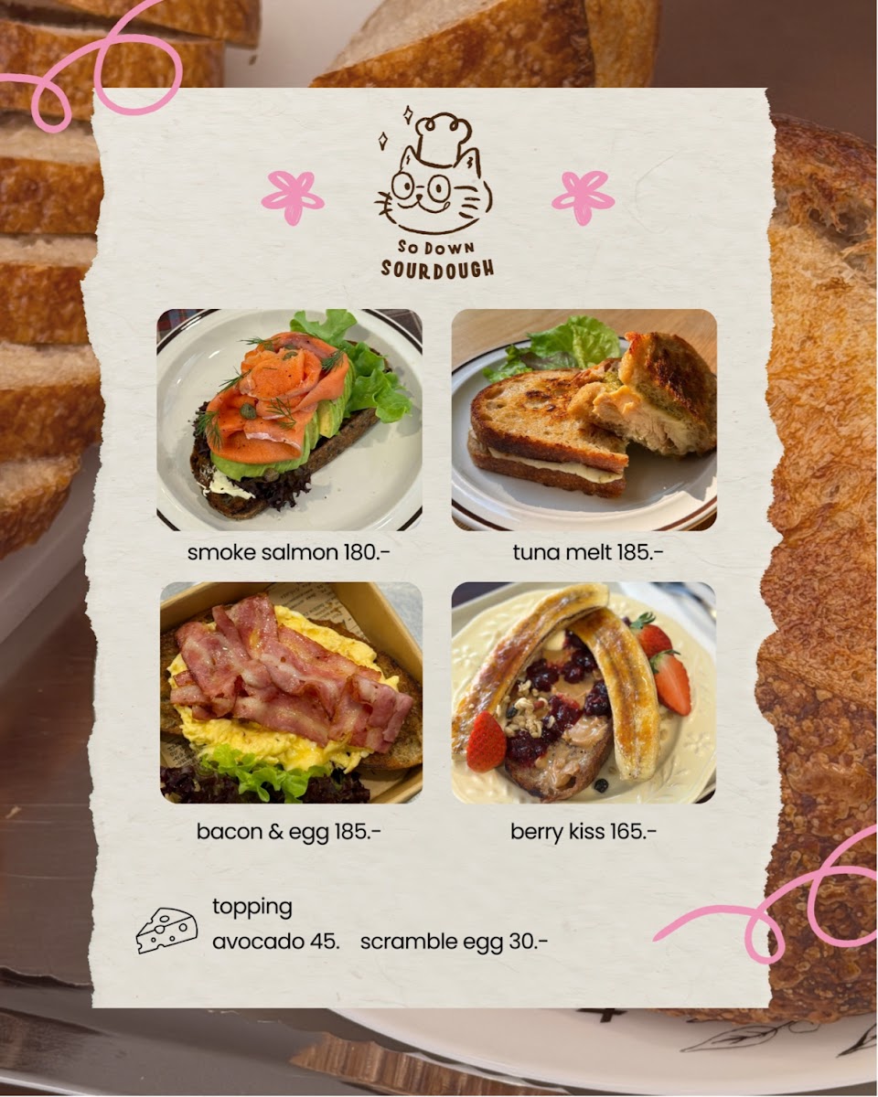 Mistletoe flour & thyme cafe Photo Menu 4