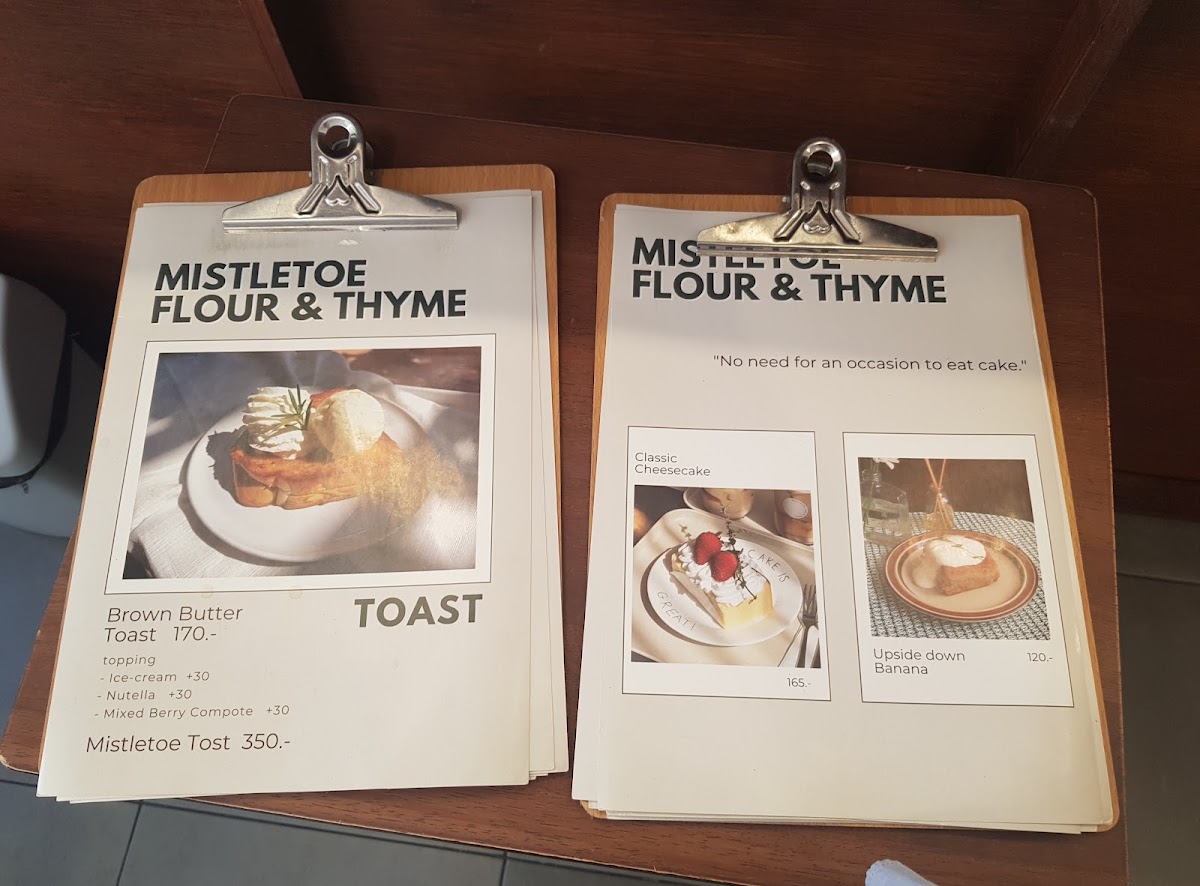 Mistletoe flour & thyme cafe Photo Menu 7