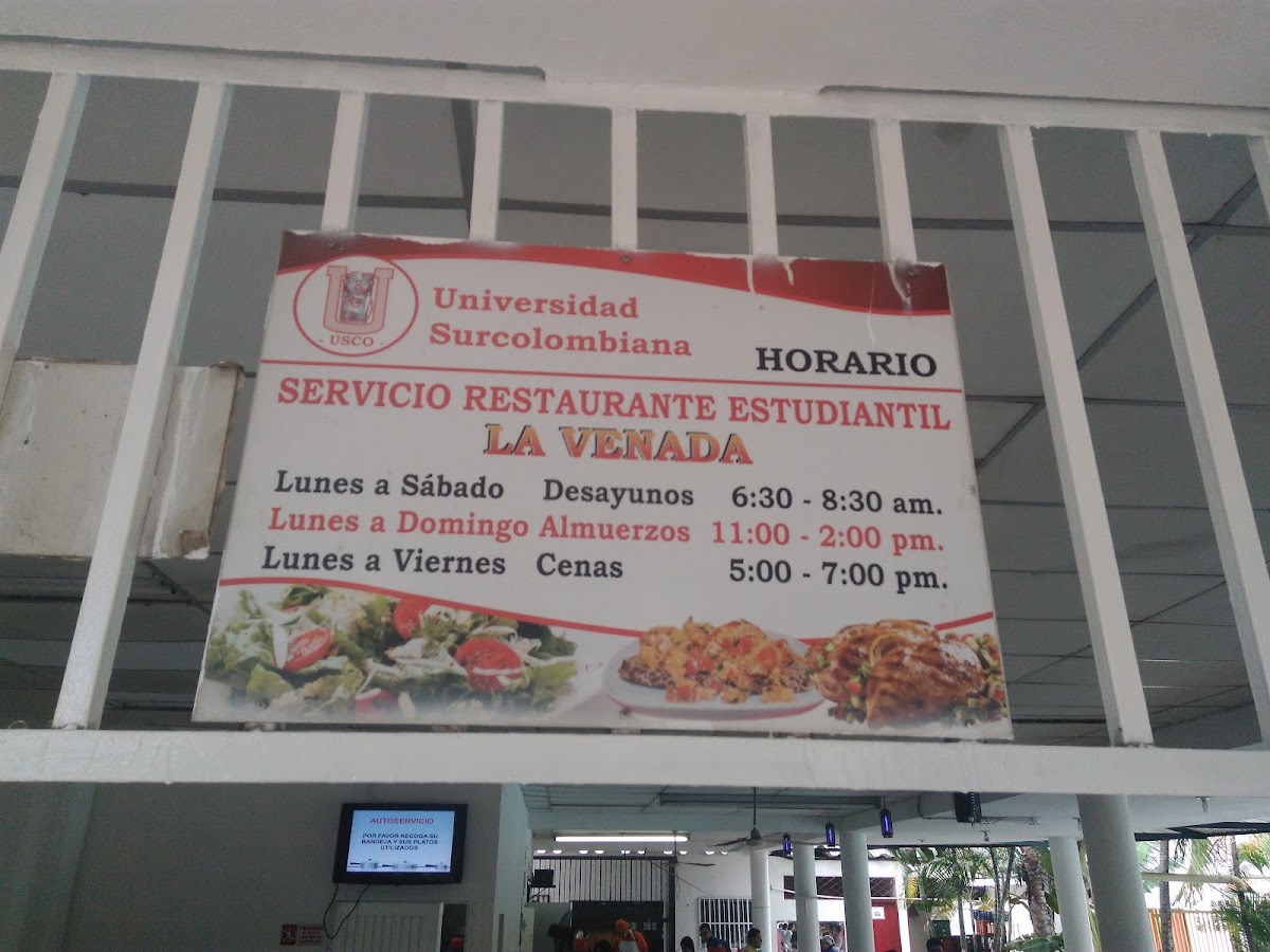 Restaurante la Venada USCO Photo Menu 1