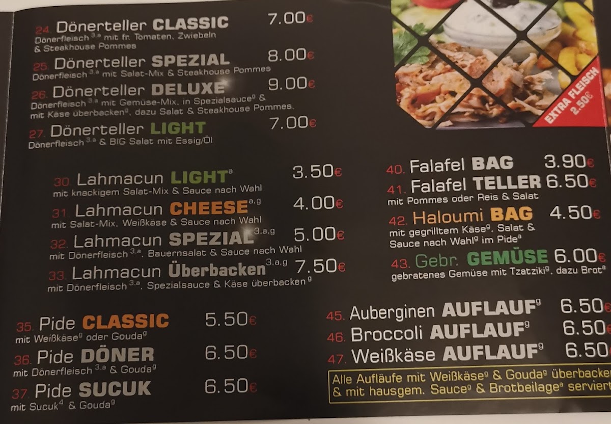 Elysium Home of the BBQ-Döner Photo Menu 9