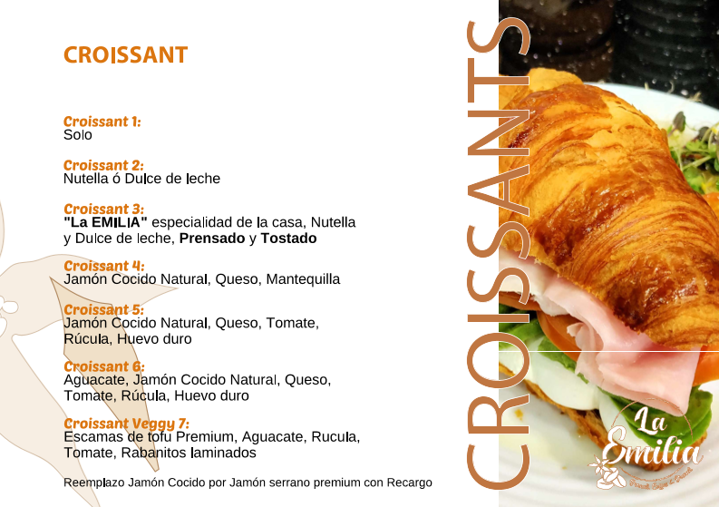 La Emilia Brunch & Drunch Photo Menu 9