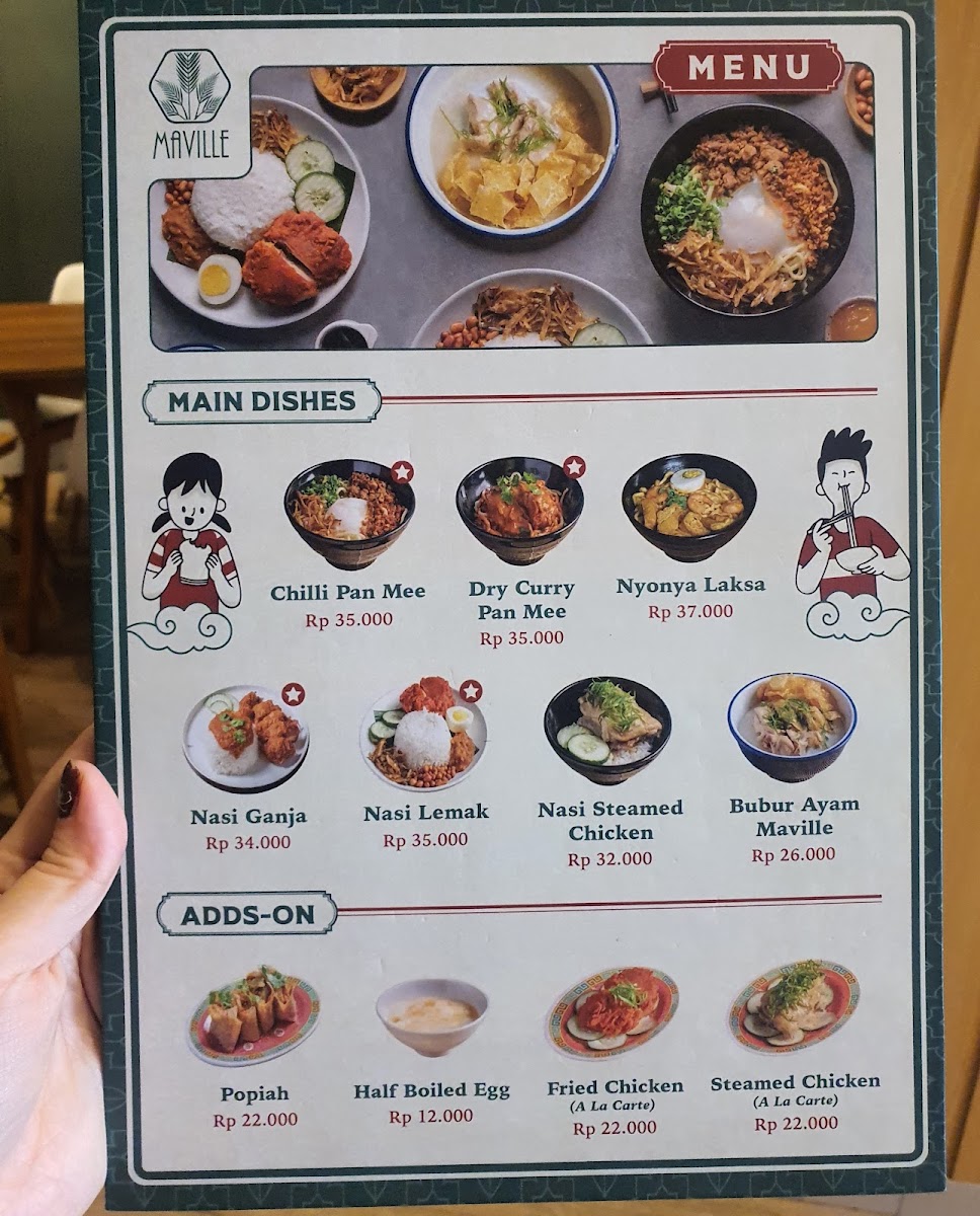 Maville Restaurant Photo Menu 10