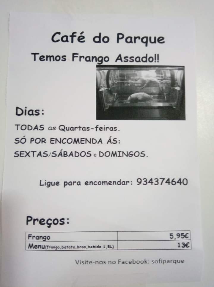 Café Sofi Parque Photo Menu 3