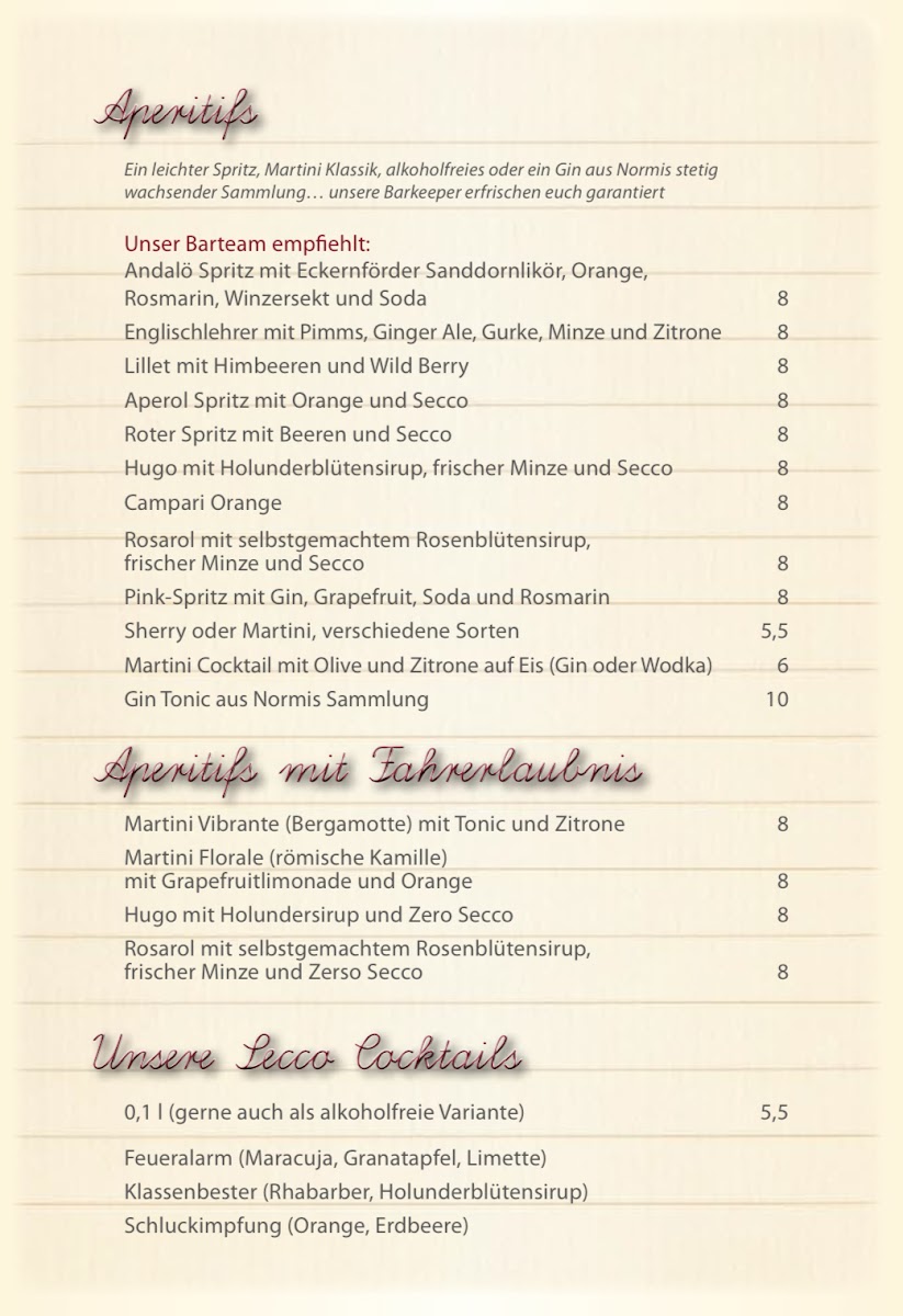 Klassenzimmer - Restaurant in Hammoor bei Hamburg Photo Menu 5